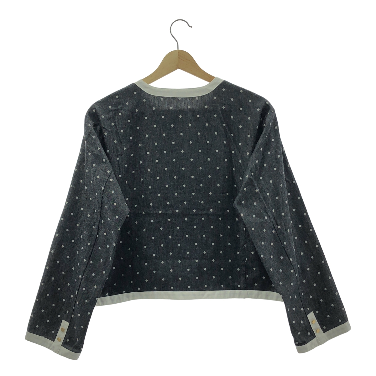 madder madder / マダマダ ドットブラウスジャケット