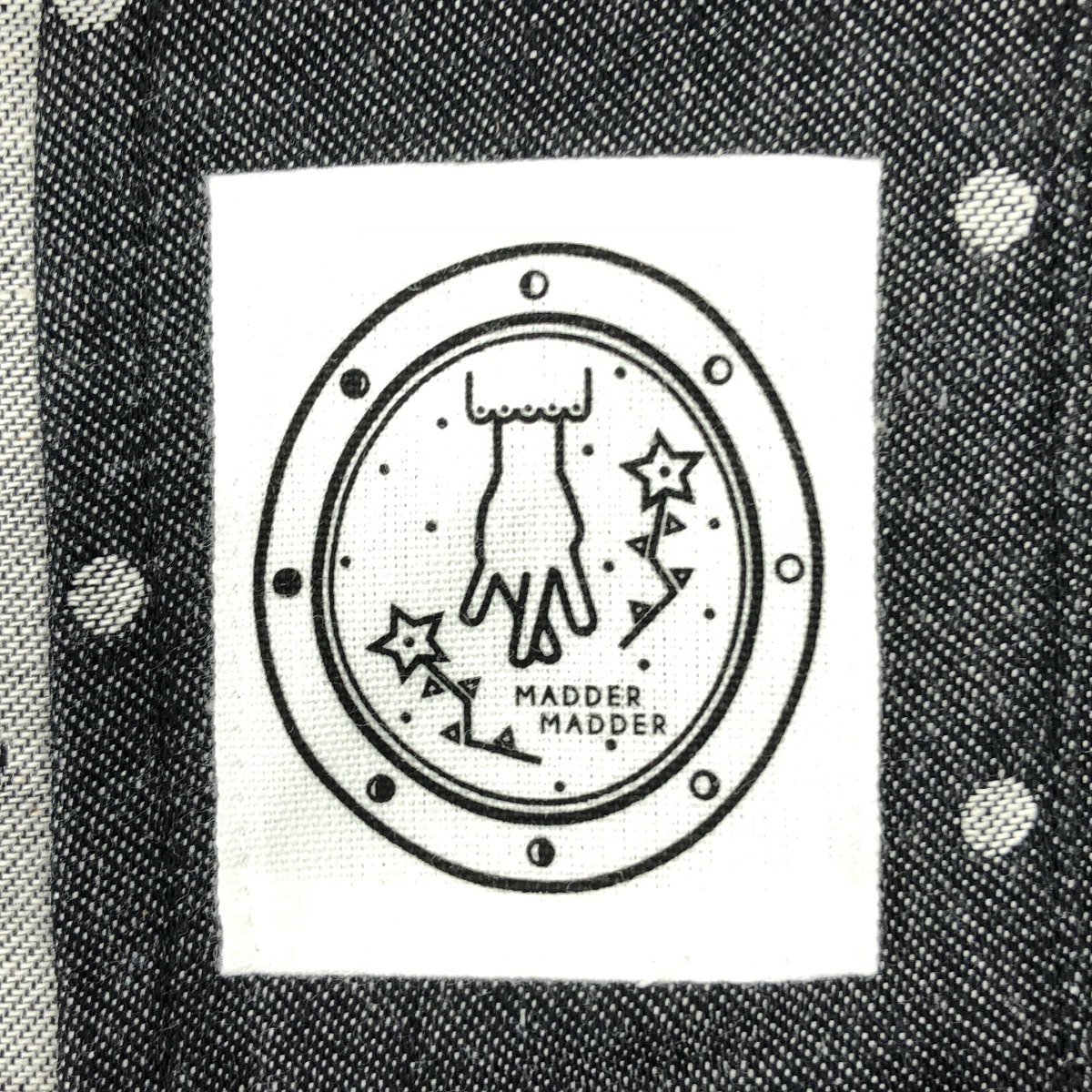 madder madder / マダマダ ドットブラウスジャケット