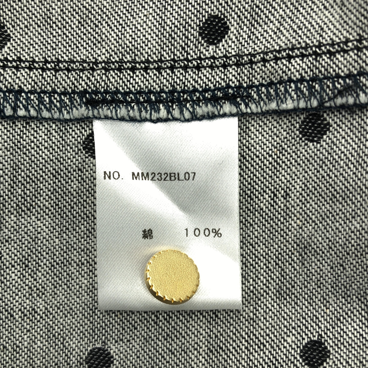 madder madder / マダマダ ドットブラウスジャケット