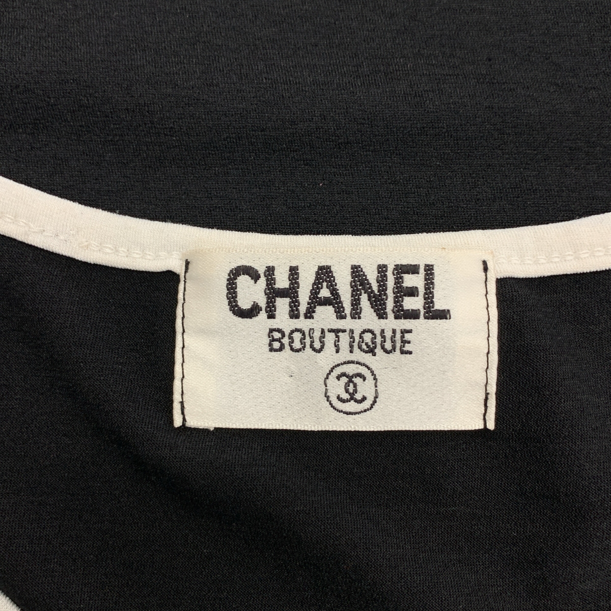 CHANEL / シャネル ココマーク ロゴ パイピング Tシャツ カットソー