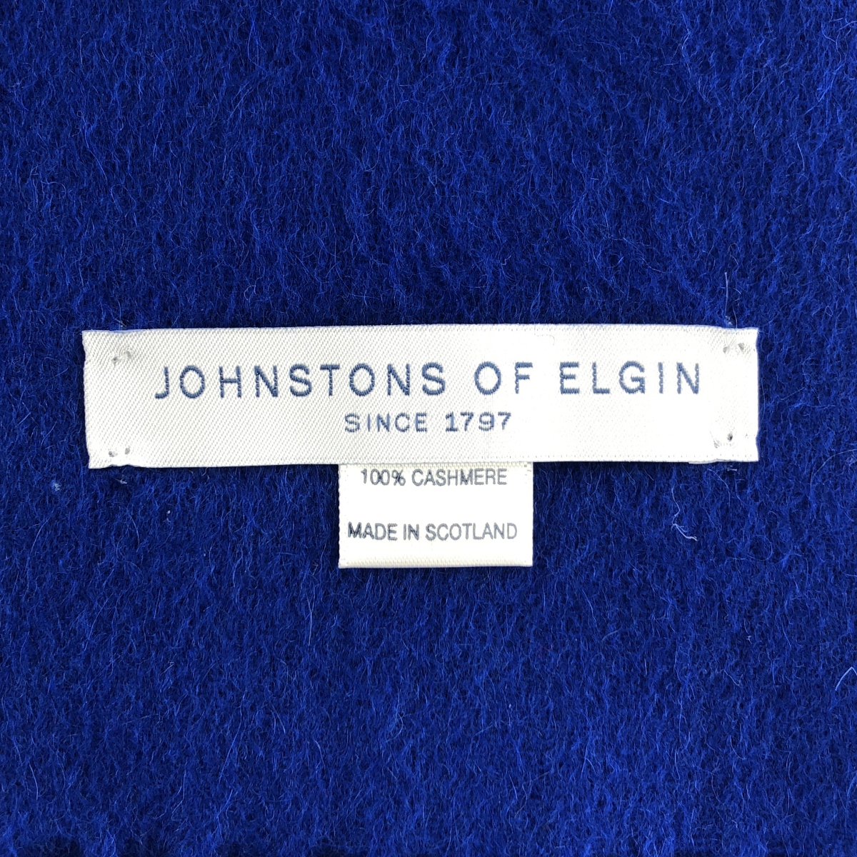 JOHNSTONS OF ELGIN / ジョンストンズオブエルガン cashmere 100％ / カシミヤ フリンジ ストール マフラー / ユニセックス