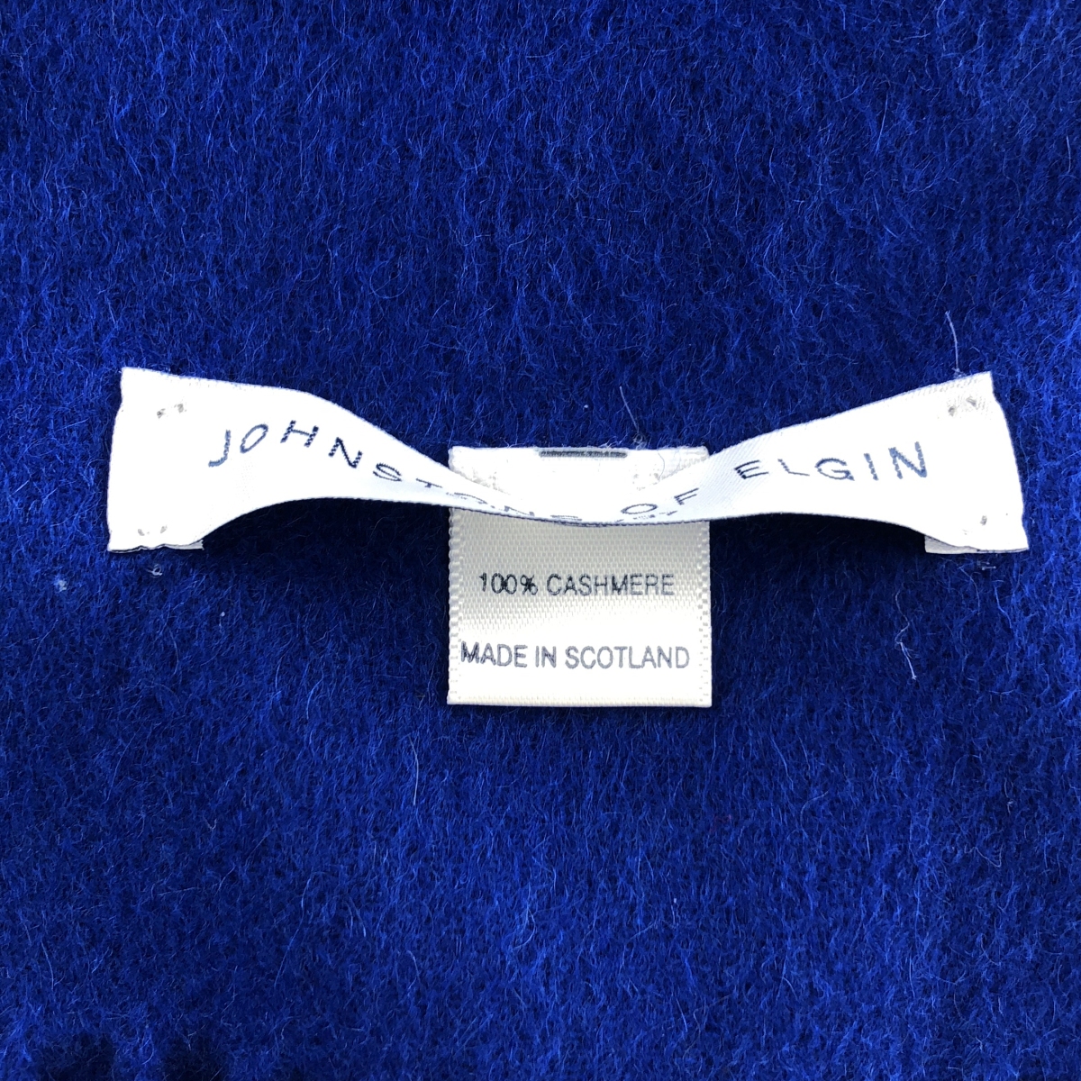 JOHNSTONS OF ELGIN / ジョンストンズオブエルガン cashmere 100％ / カシミヤ フリンジ ストール マフラー / ユニセックス