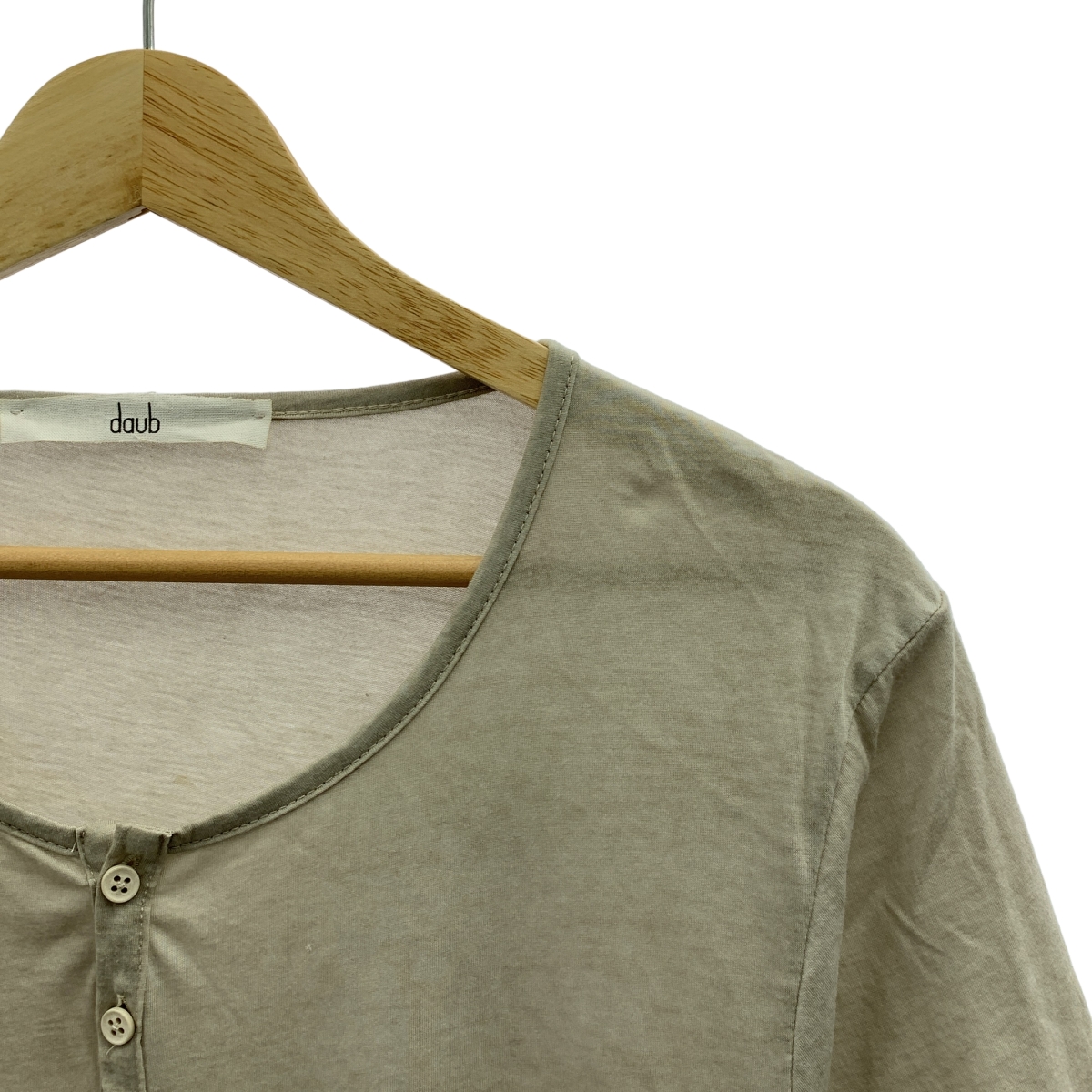 その他 コットン ヘンリーネック Tシャツ カットソー