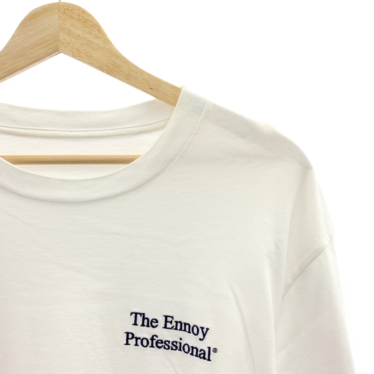 The Ennoy Professional / ザエンノイプロフェッショナル L/S T-Shirt / エンブロイダリーロゴ クルーネック カットソー