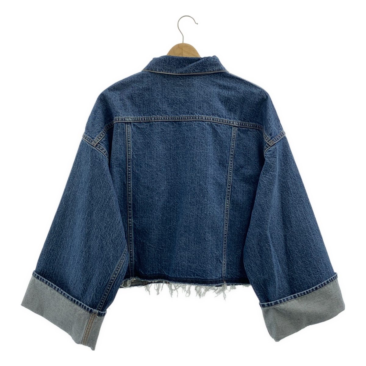 SACRA / サクラ AUTHENTIC DENIM JACKET カットオフ デニムジャケット