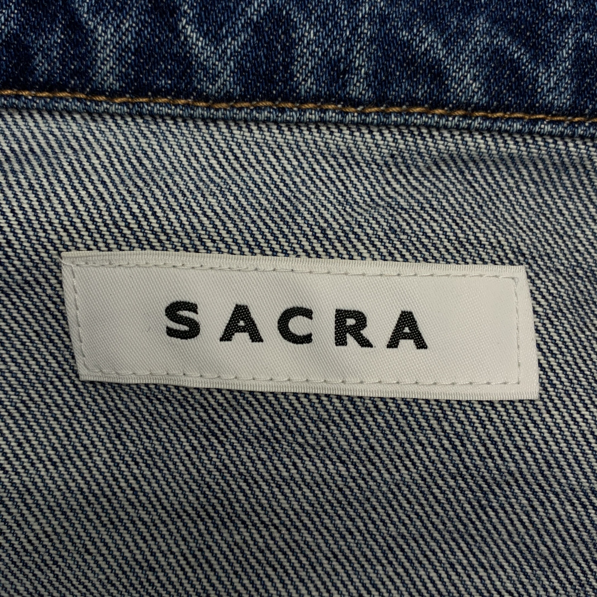 SACRA / サクラ AUTHENTIC DENIM JACKET カットオフ デニムジャケット