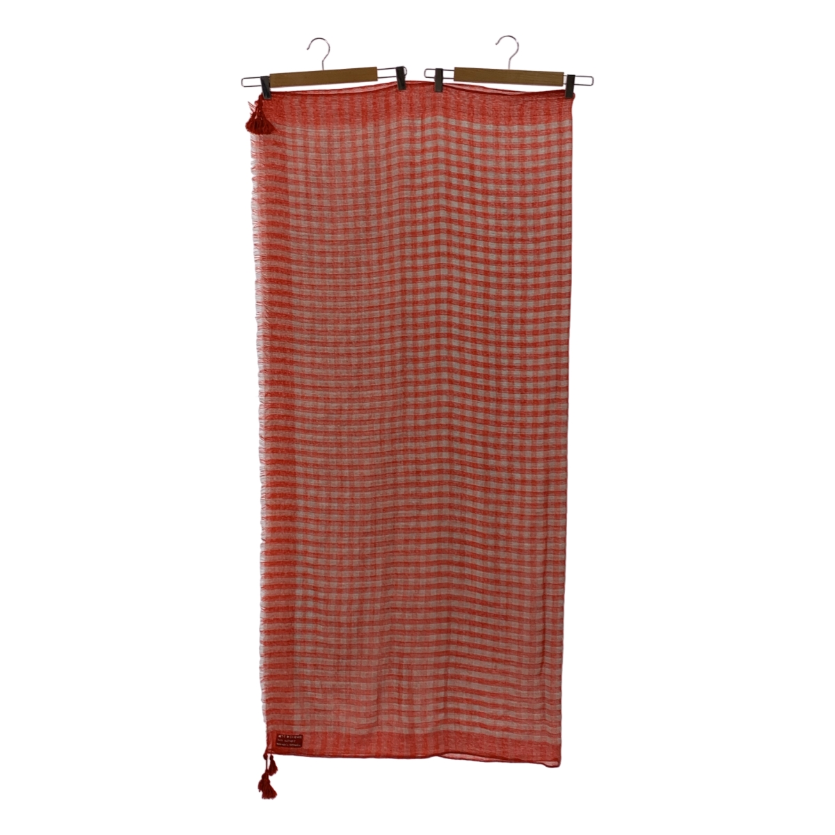 ARTS&SCIENCE / アーツアンドサイエンス cashmere 100％ / カシミヤ 大判 フリンジ ストール / ユニセックス