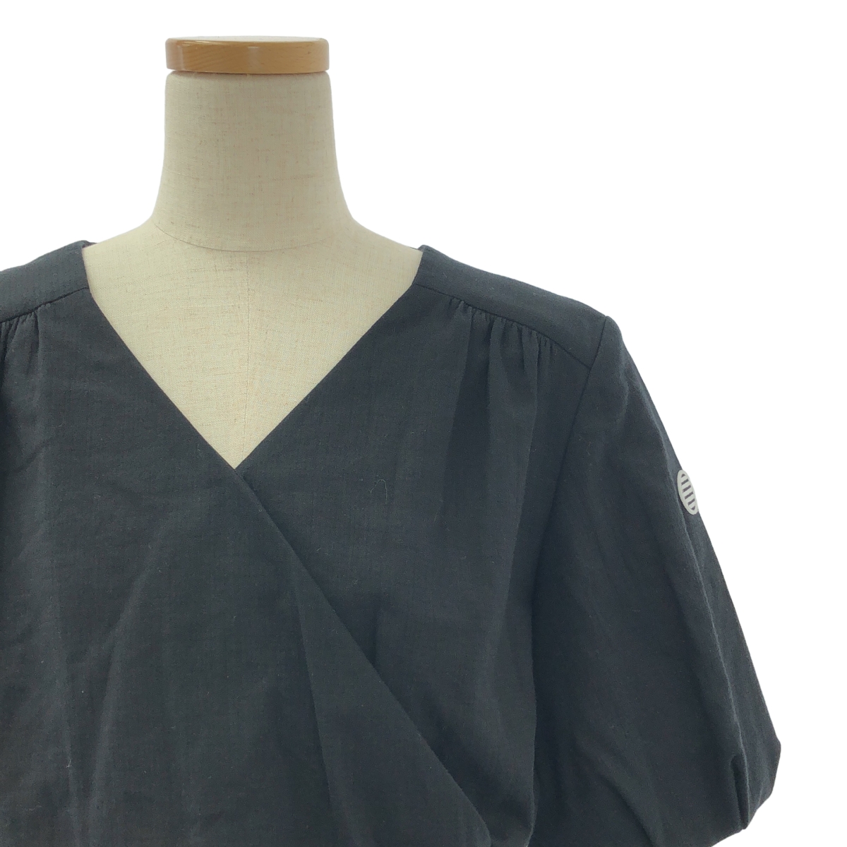 BORDERS at BALCONY / ボーダーズアットバルコニー RESORT DRESS リゾートドレス ウエストギャザー ワンピース