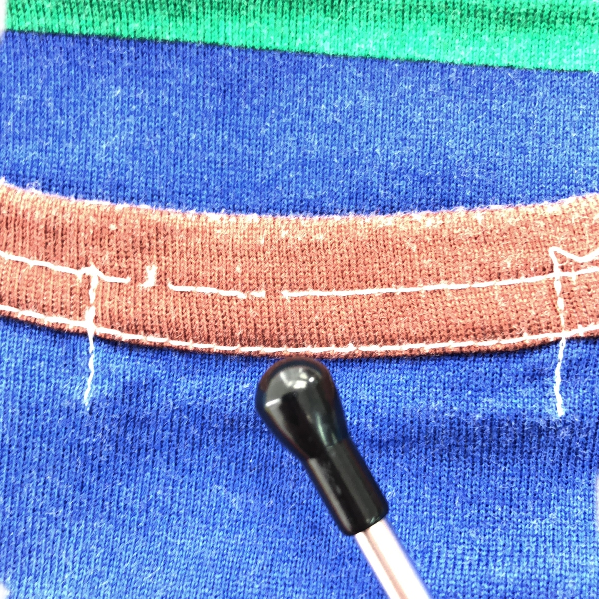 tricot COMME des GARCONS / トリココムデギャルソン コットン カラー 切替 タンクトップ