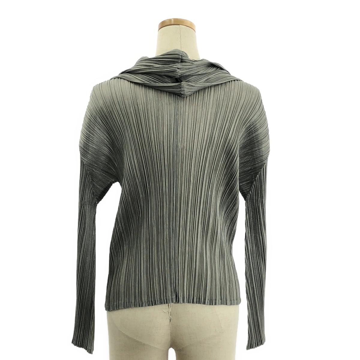 PLEATS PLEASE ISSEY MIYAKE / プリーツプリーズイッセイミヤケ 変形カラー カーディガン ジャケット