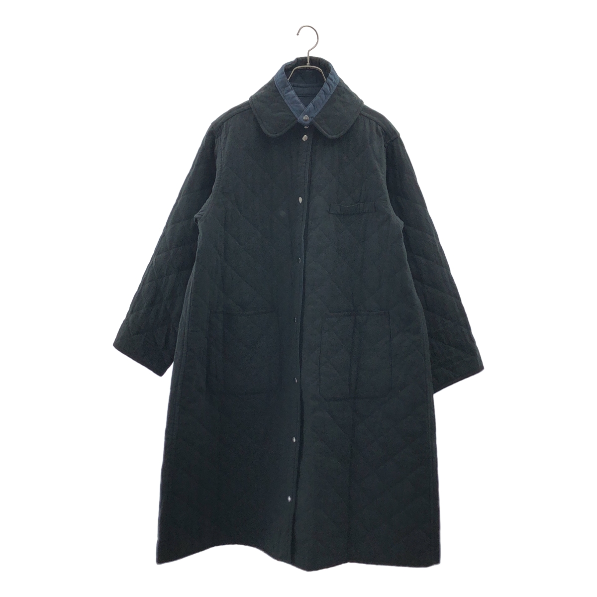 madder madder / マダマダ 着脱可付け襟 / エミリーリバーシブルキルティングコート