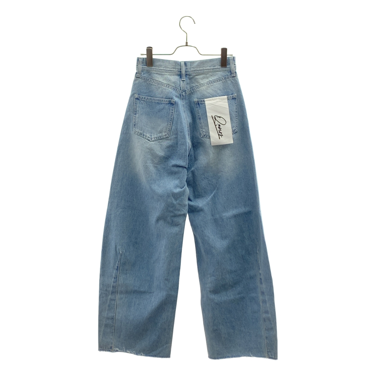 その他 カットオフ ワイド デニム パンツ