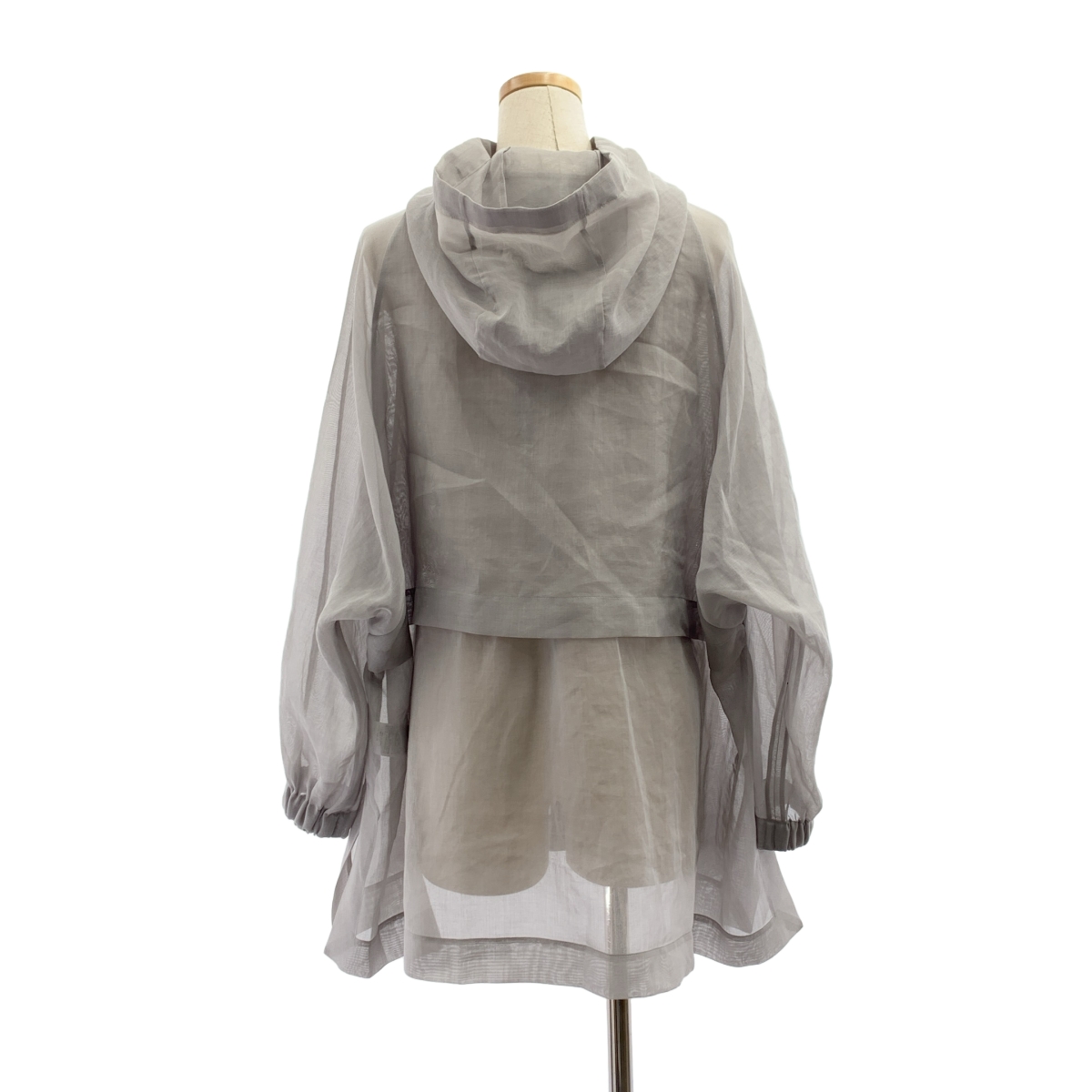 ebure / エブール ソフトオーガンジーパーカー
