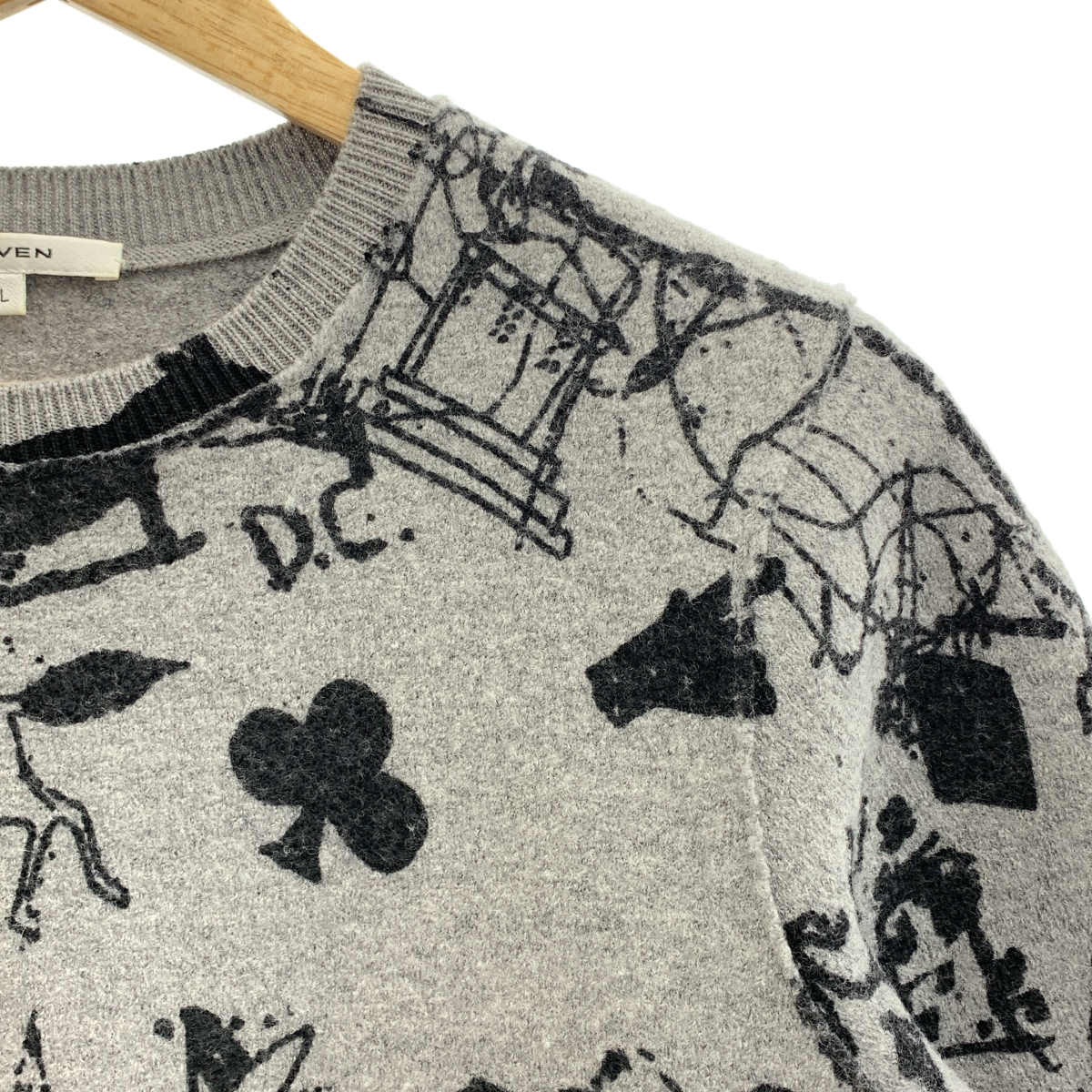 CARVEN / カルヴェン ウール 総柄