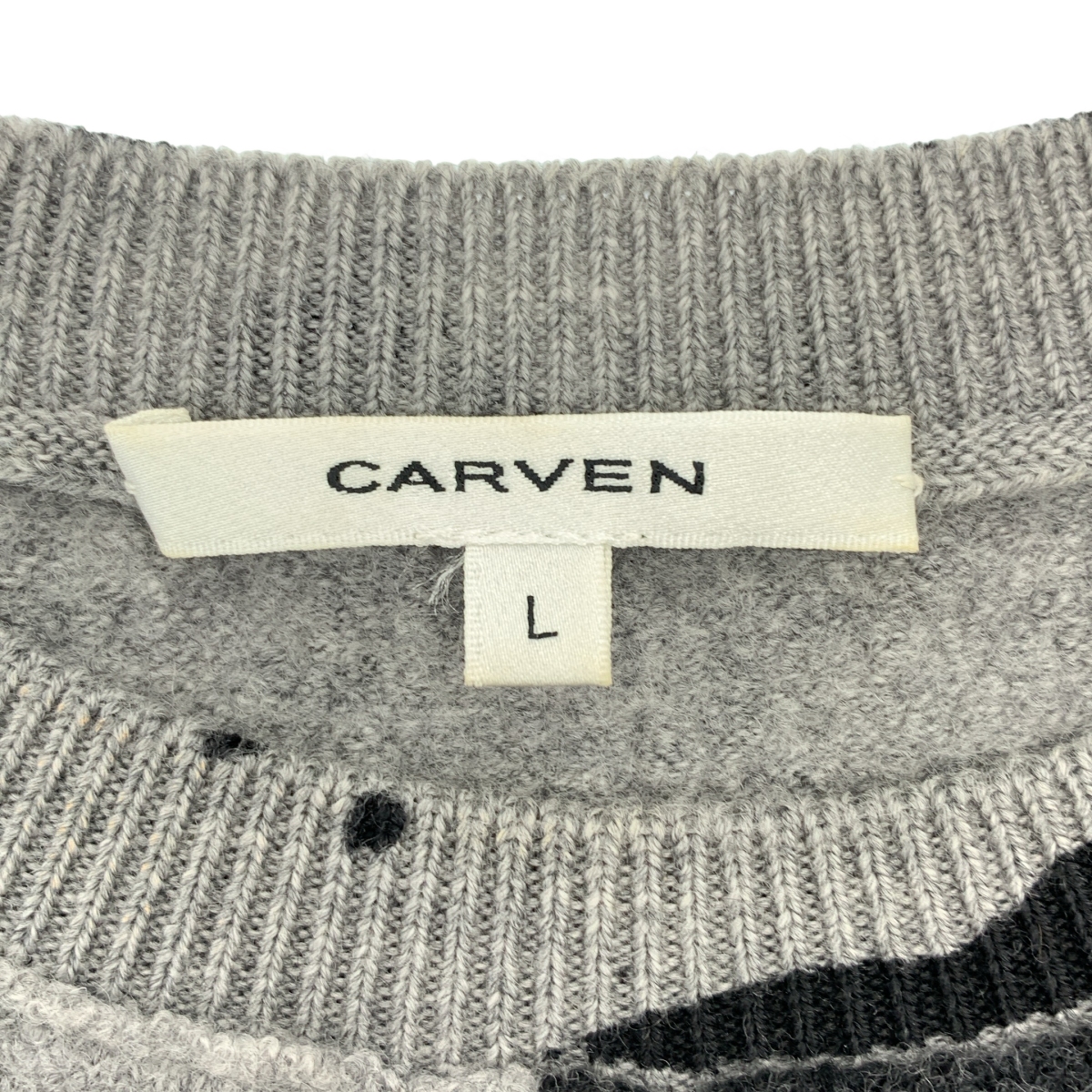 CARVEN / カルヴェン ウール 総柄