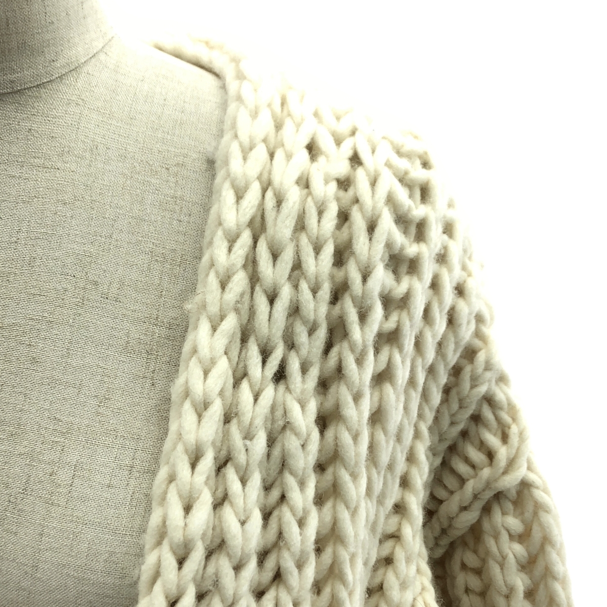 CASA FLINE / カーサフライン LOW GAUGE HAND KNIT CARDIGAN / ローゲージハンドニットカーディガン