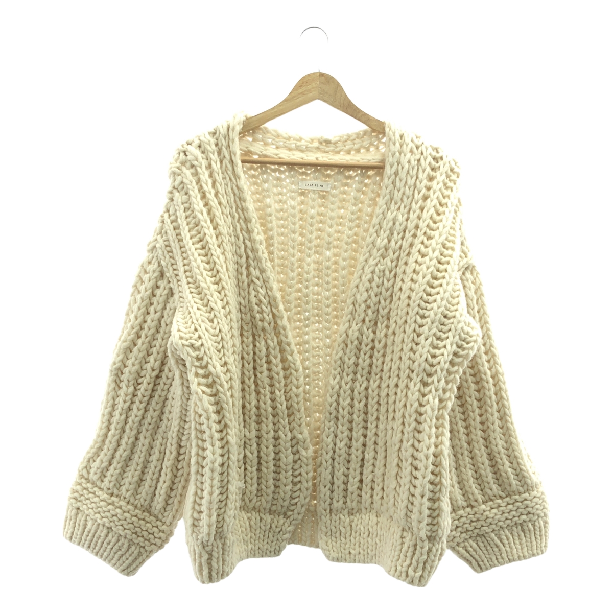 CASA FLINE / カーサフライン LOW GAUGE HAND KNIT CARDIGAN / ローゲージハンドニットカーディガン