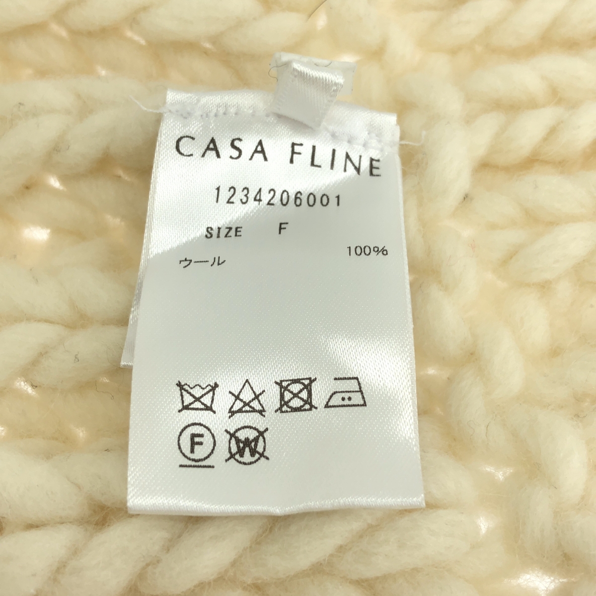 CASA FLINE / カーサフライン LOW GAUGE HAND KNIT CARDIGAN / ローゲージハンドニットカーディガン