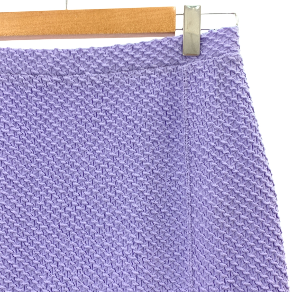 Mame Kurogouchi / マメクロゴウチ Shirring Jersey Jacquard Flare Skirt シャーリング ジャガードスカート