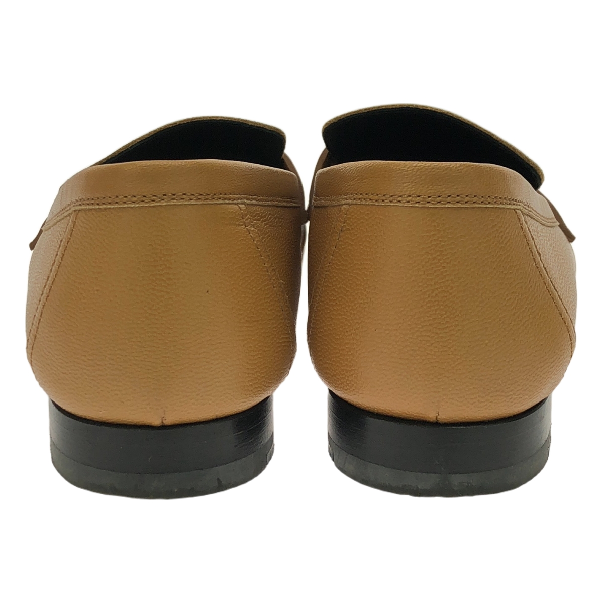 HERMES / エルメス ロワイヤル コンスタンス Hロゴ / レザー キルト フリンジ ローファー 革靴