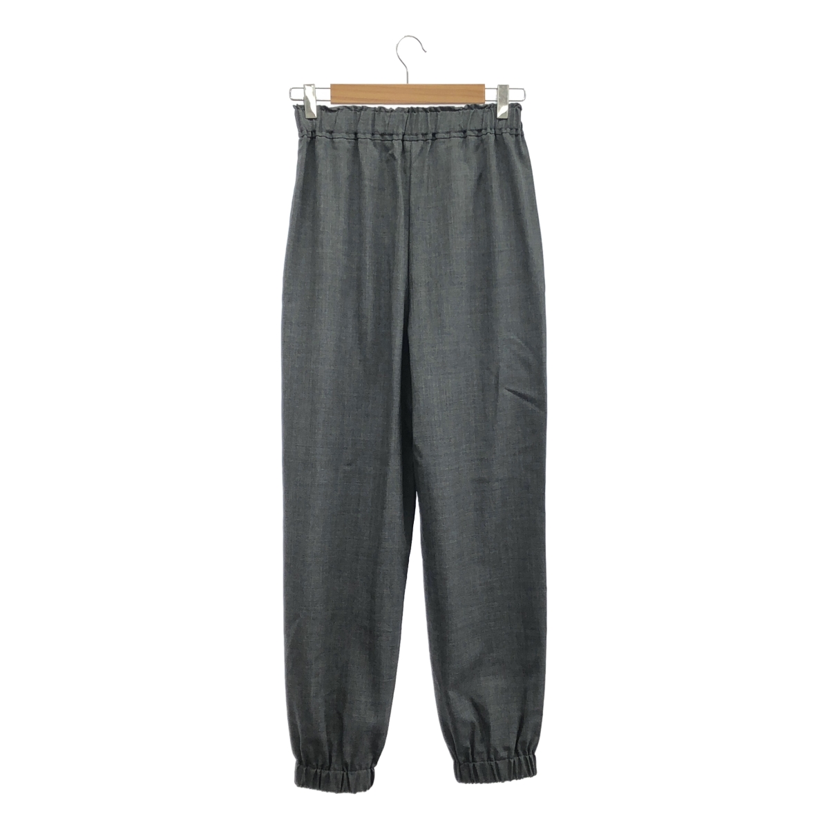 ENFOLD / エンフォルド BALLOON ELASTIC TROUSERS ウール スラックス