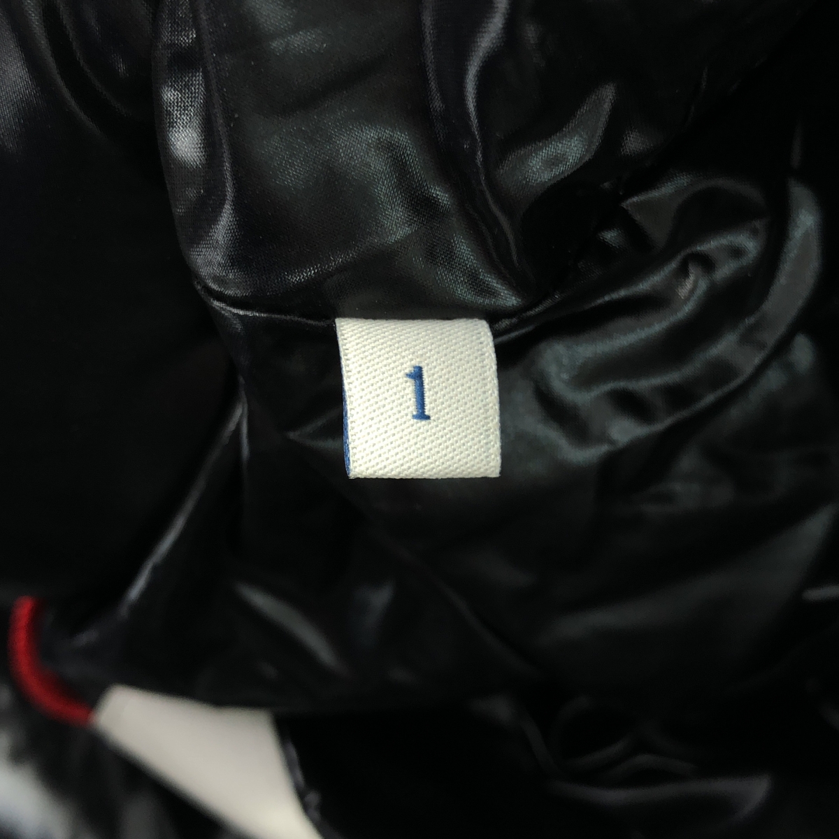 MONCLER / モンクレール ワッペン付 ビックボタン ダブルジップ ダウンジャケット