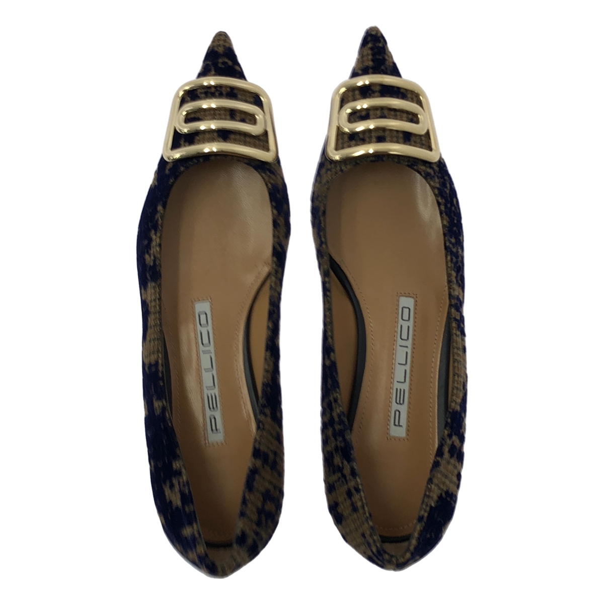 PELLICO / ペリーコ CUORE デュエ アネッリ グランジ ポインテッドトゥ パンプス