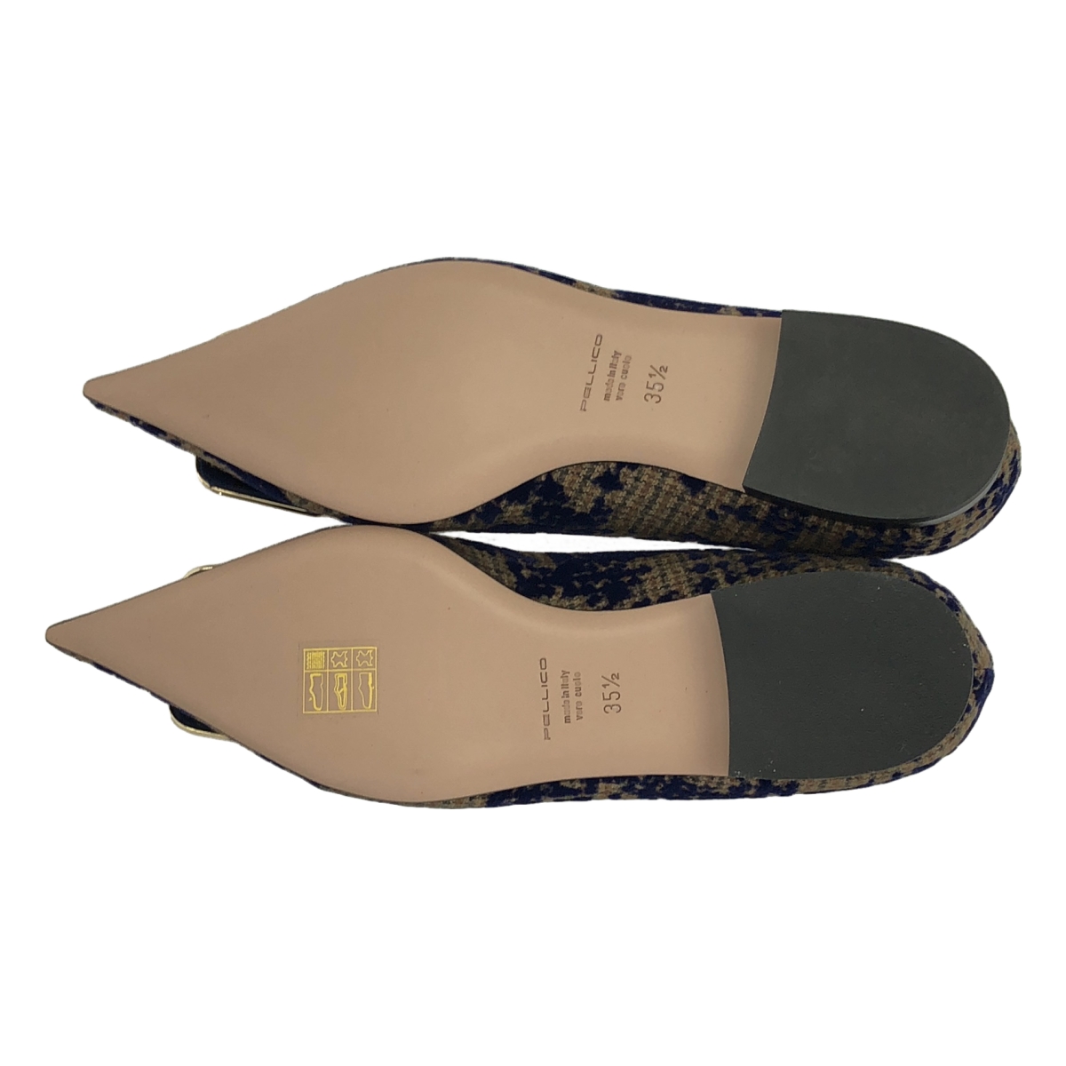 PELLICO / ペリーコ CUORE デュエ アネッリ グランジ ポインテッドトゥ パンプス