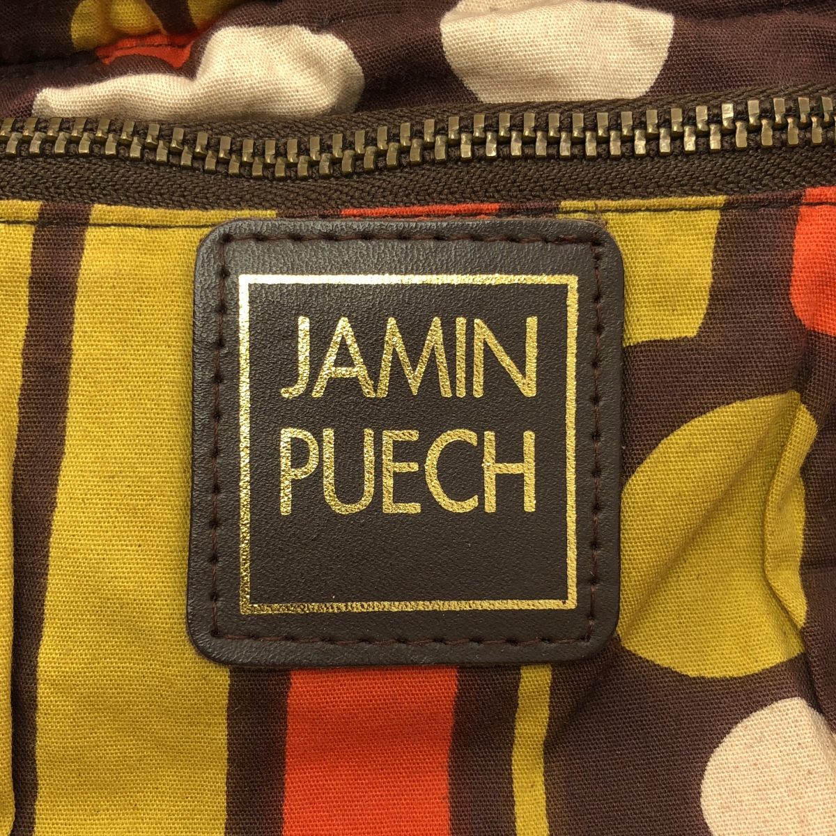 JAMIN PUECH / ジャマンピエッシュ ビジュー装飾 トートバッグ