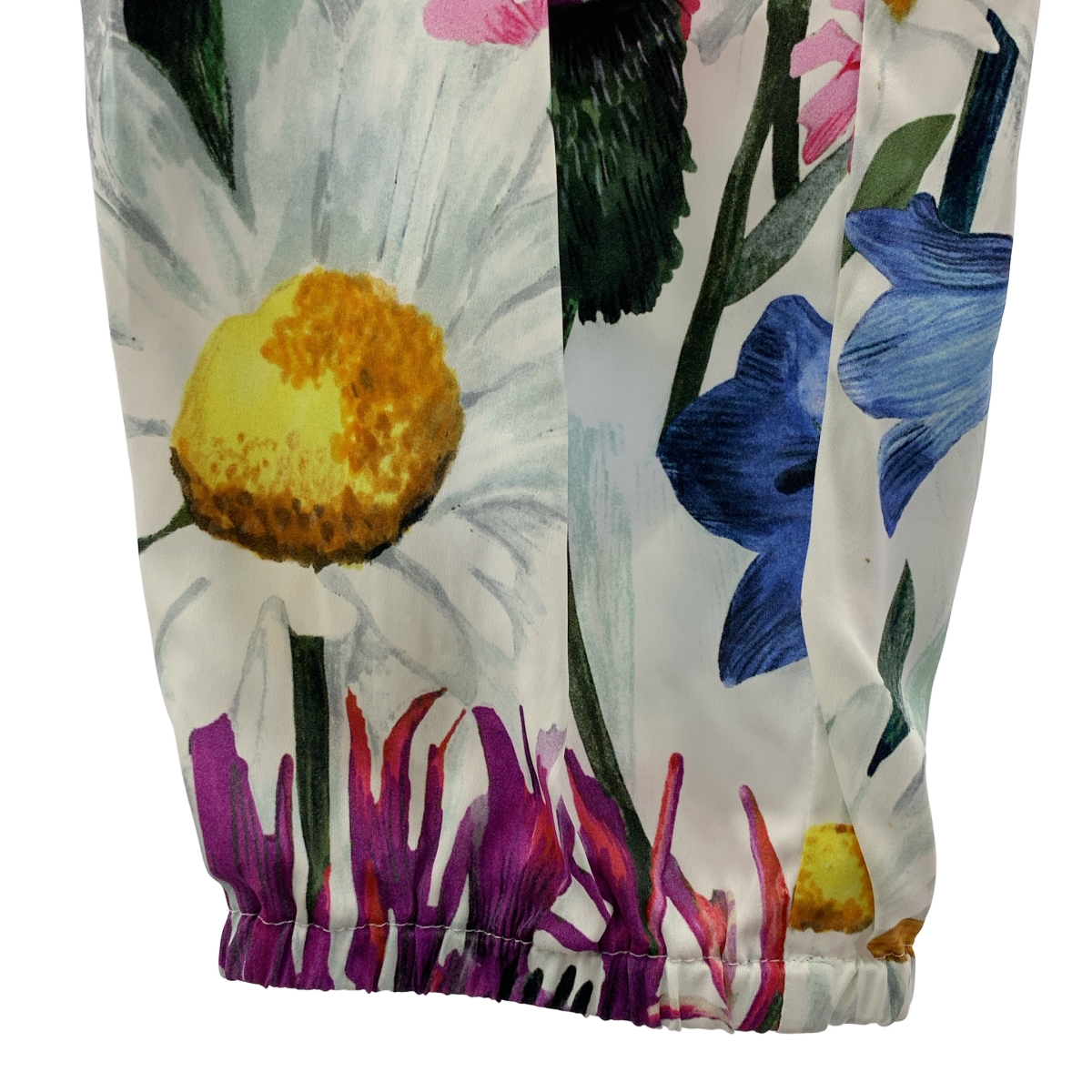 STELLA McCARTNEY / ステラマッカートニー Floral Flower Print Pants / 総柄 タック サイドジップ スラックス パンツ