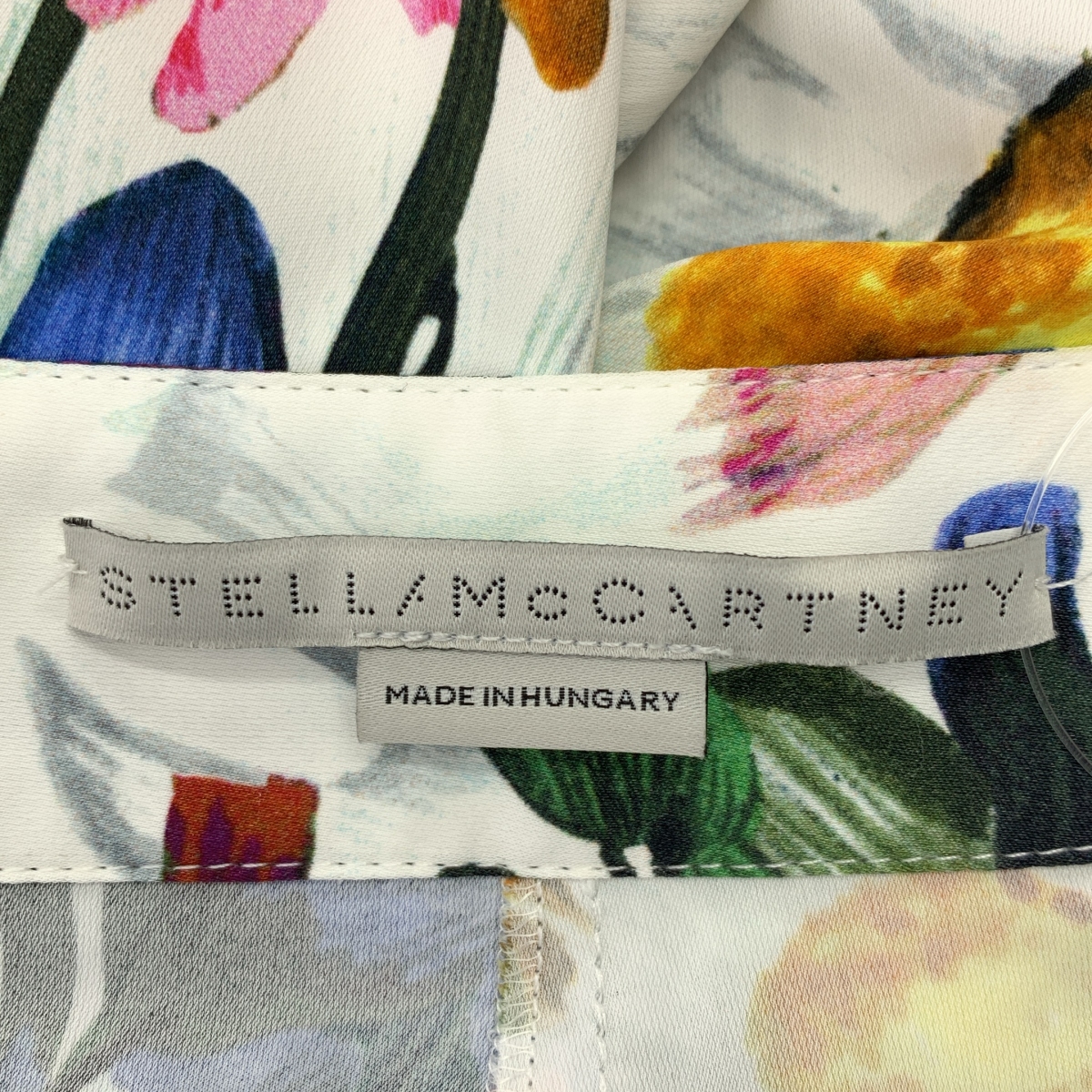 STELLA McCARTNEY / ステラマッカートニー Floral Flower Print Pants / 総柄 タック サイドジップ スラックス パンツ