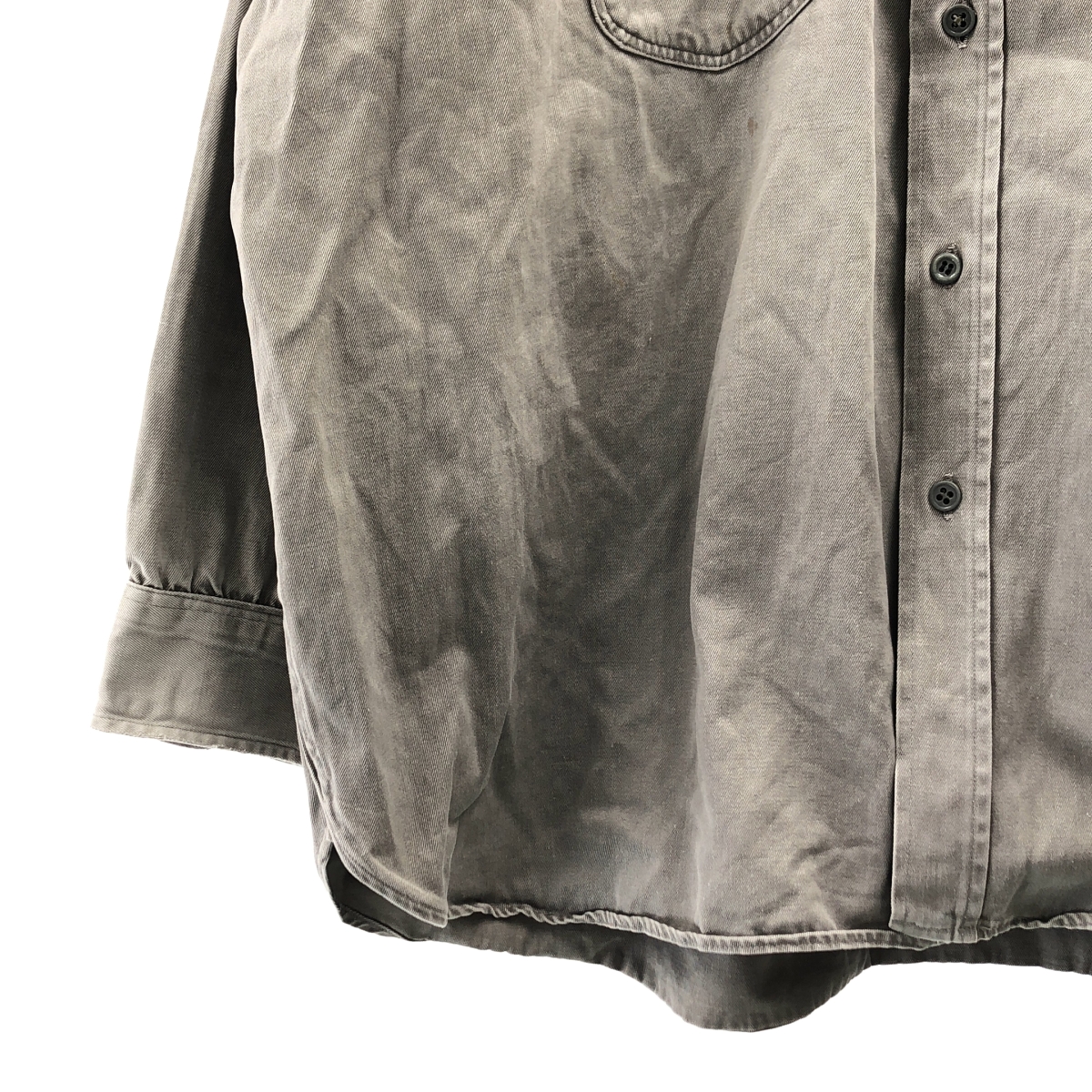 Lee / リー vintage / ヴィンテージ バックエンブロイダリー マチ付き ワークシャツ