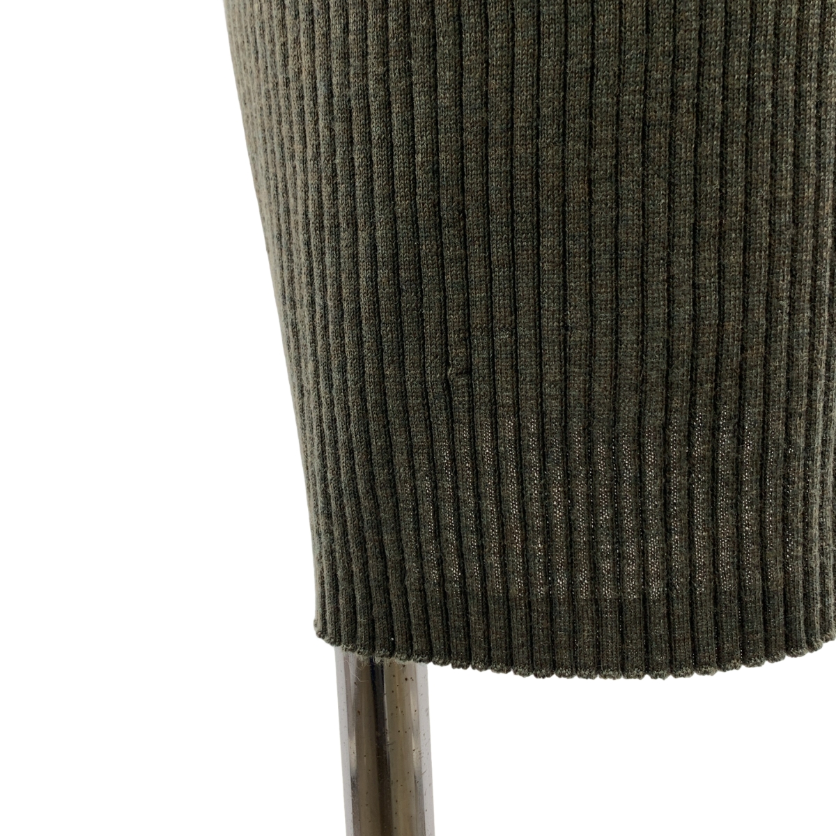 TOMORROWLAND / トゥモローランド リブニット ハイネック タイトワンピース