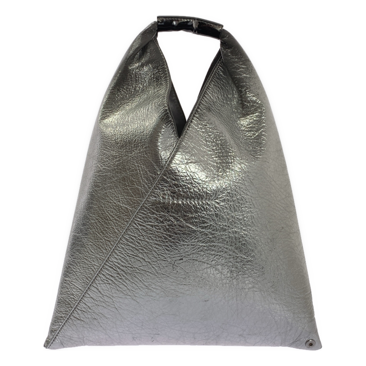 MM6 Maison Margiela / エムエムシックスメゾンマルジェラ JAPANESE / ジャパニーズ メタリック ロゴハンドル ハンド トートバッグ