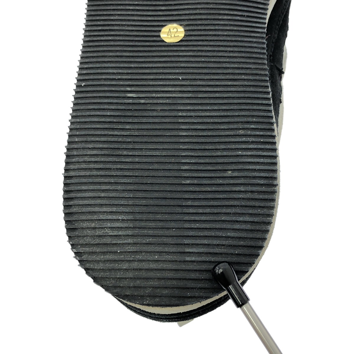 ANN DEMEULEMEESTER / アンドゥムルメステール レザー バイカラー レースアップ スニーカー