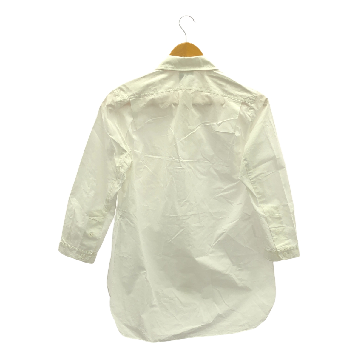 PATOU / パトゥ コットン ロゴ ラウンドカラー シャツ