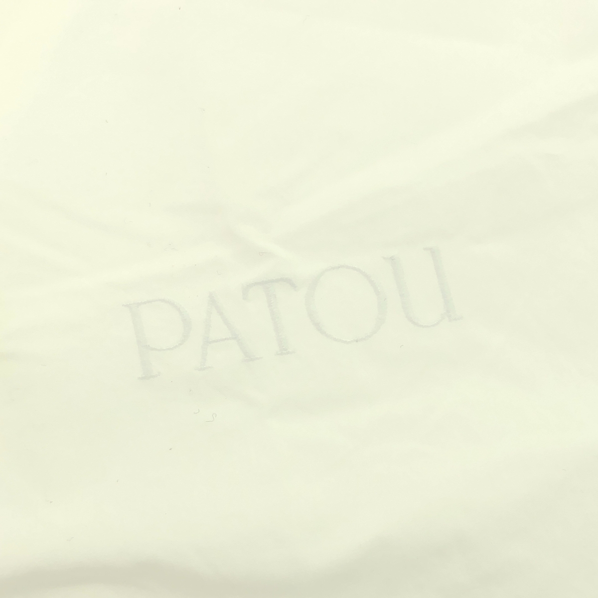 PATOU / パトゥ コットン ロゴ ラウンドカラー シャツ