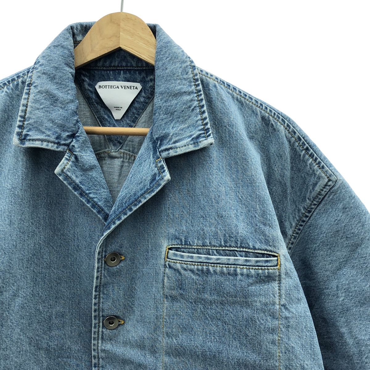 BOTTEGA VENETA / ボッテガヴェネタ Cropped Denim Shirt デニムシャツ ジャケット