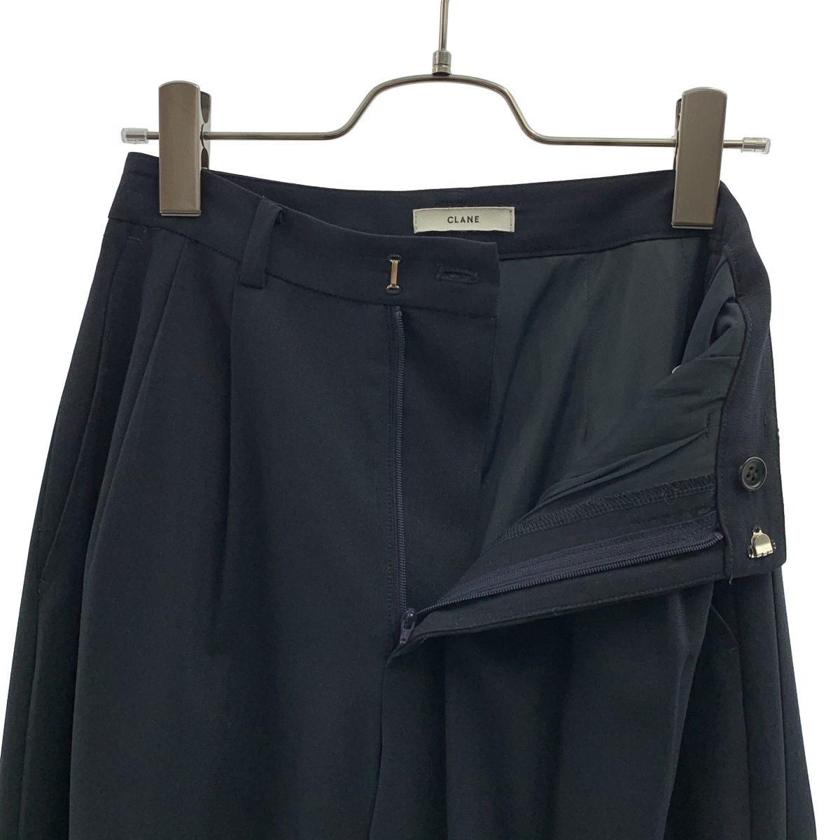 CLANE / クラネ BASIC TUCK PANTS / ベーシックタックパンツ / 総裏地
