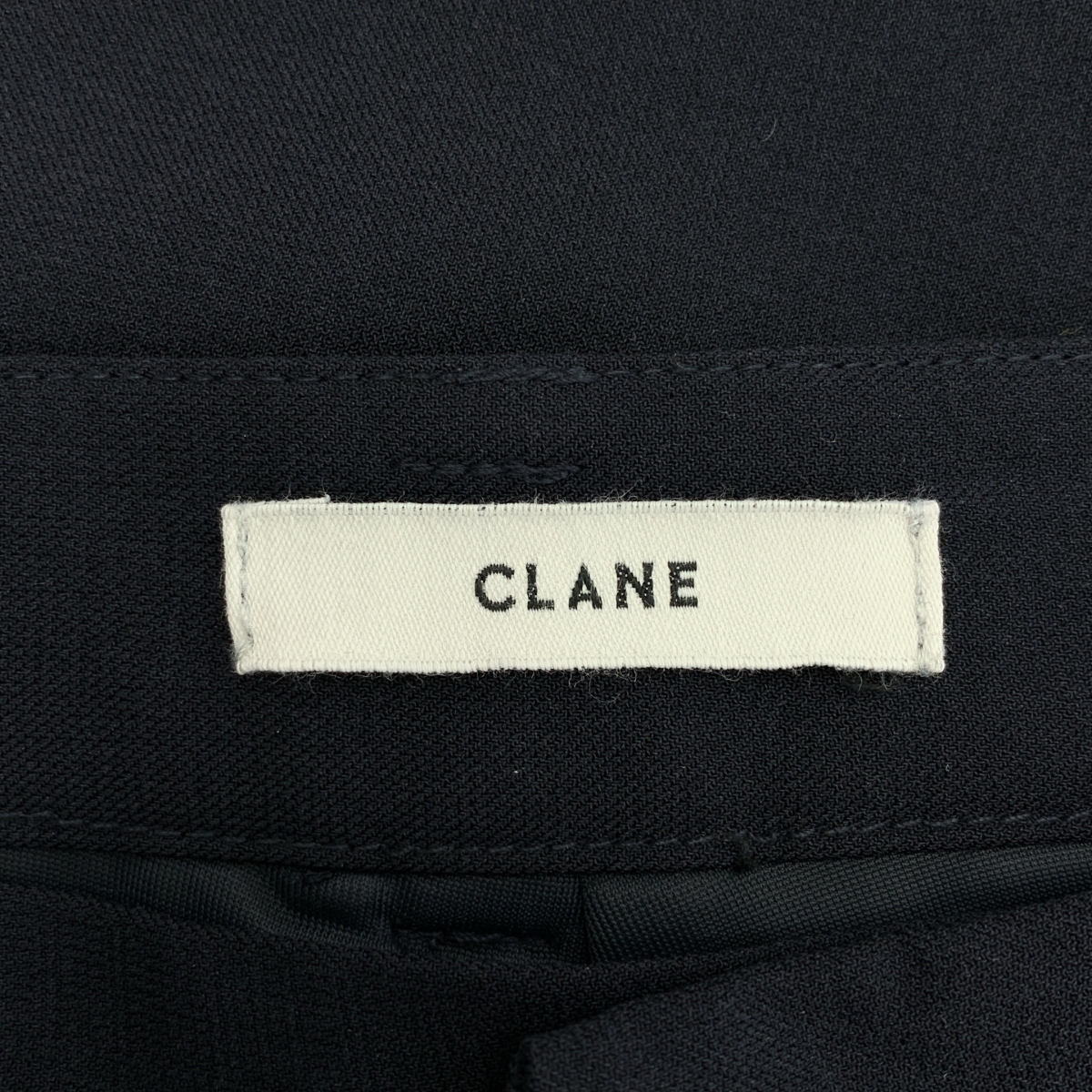 CLANE / クラネ BASIC TUCK PANTS / ベーシックタックパンツ / 総裏地