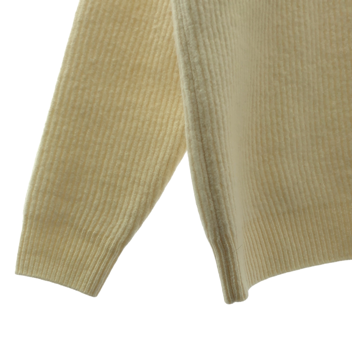 AURALEE / オーラリー MILLED FRENCH MERINO RIB KNIT TURTLE ミルド フレンチメリノ リブニット タートルネック