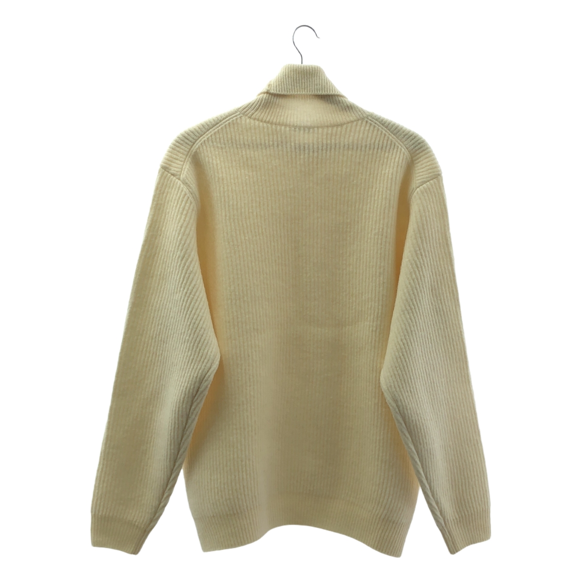 AURALEE / オーラリー MILLED FRENCH MERINO RIB KNIT TURTLE ミルド フレンチメリノ リブニット タートルネック