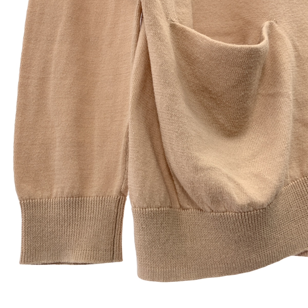 KLOKE / クローク コットン ポケット クルーネックカーディガン