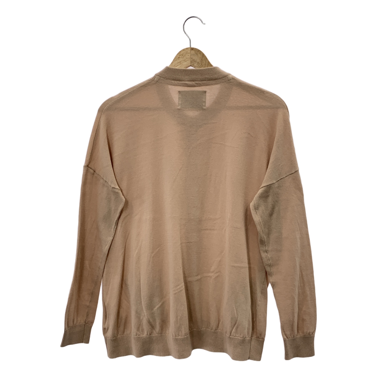 KLOKE / クローク コットン ポケット クルーネックカーディガン