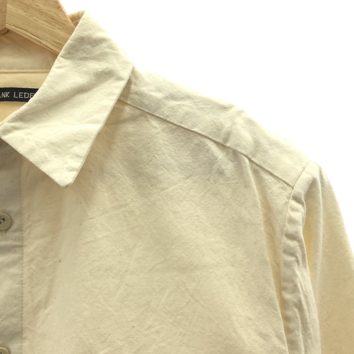 FRANK LEDER / フランクリーダー BED LINEN SHIRT ベットリネン シャツ