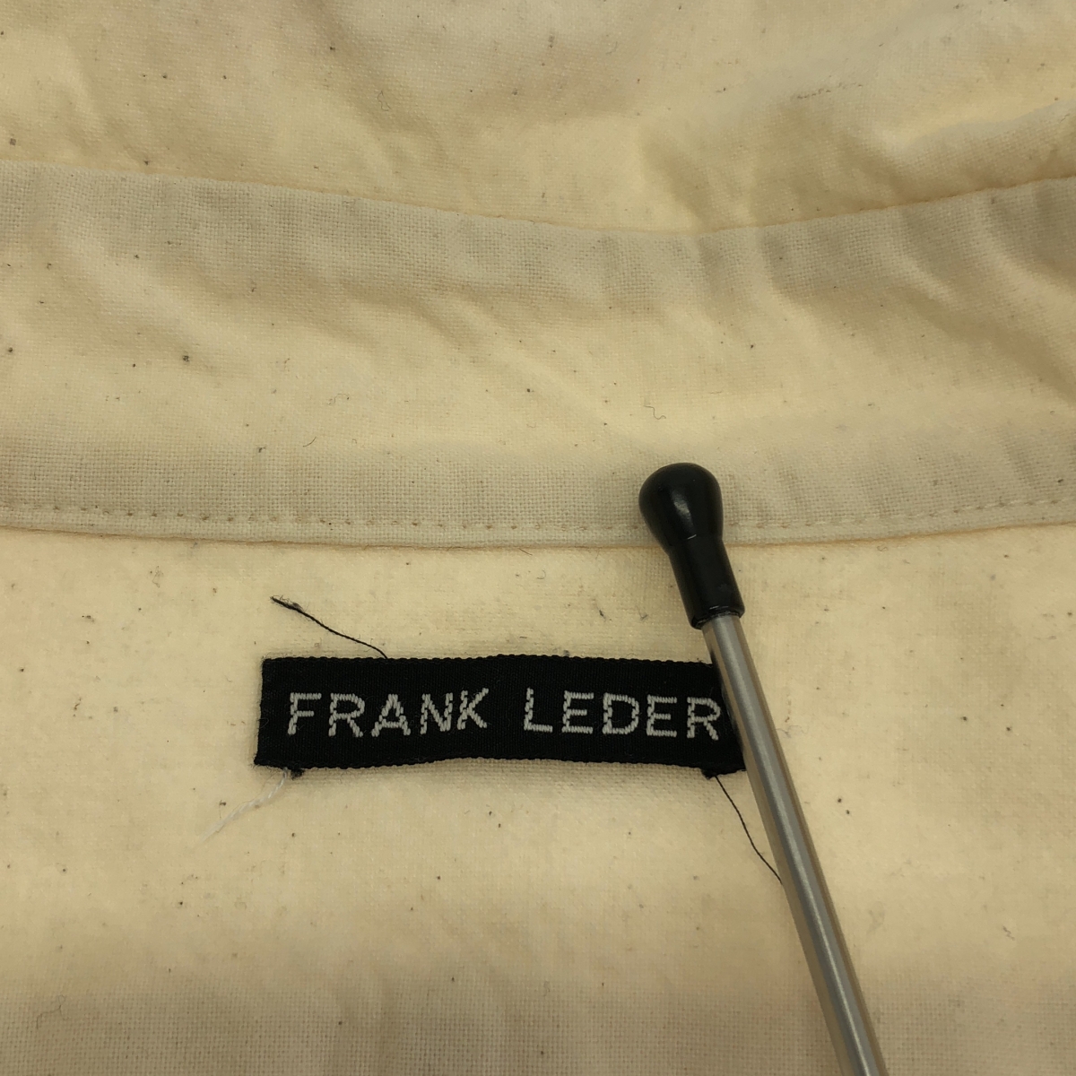FRANK LEDER / フランクリーダー BED LINEN SHIRT ベットリネン シャツ