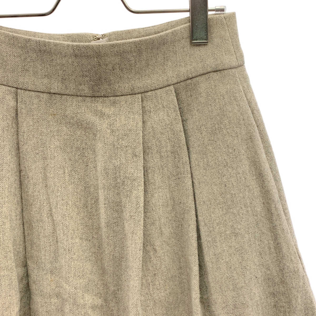 MARGARET HOWELL / マーガレットハウエル ウール リネン フレアスカート