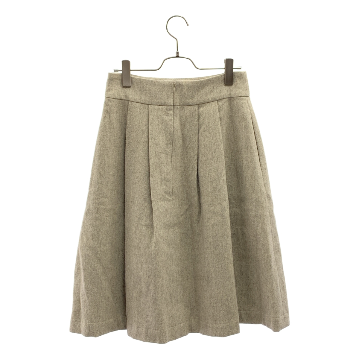 MARGARET HOWELL / マーガレットハウエル ウール リネン フレアスカート