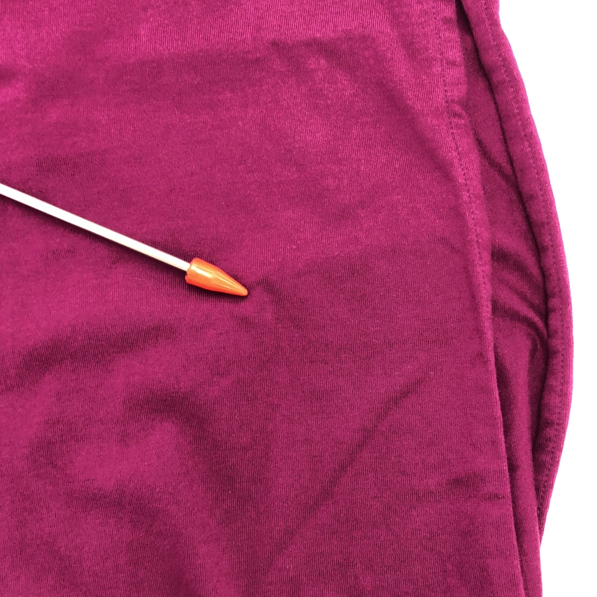 HYKE / ハイク コットン スリット Tシャツ ワンピース