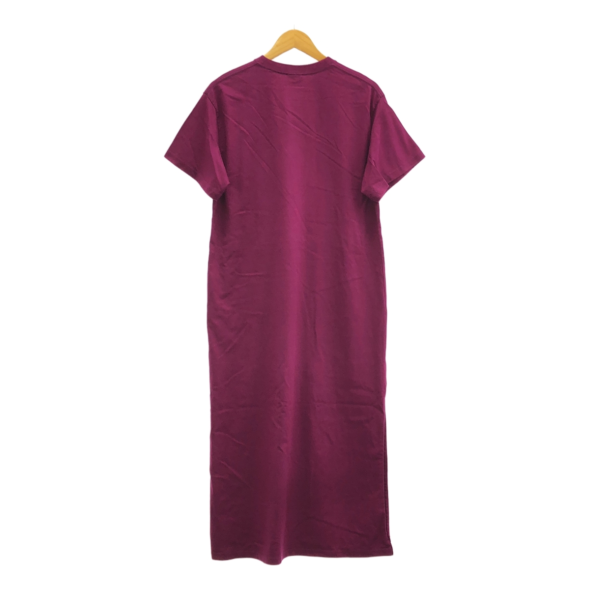 HYKE / ハイク コットン スリット Tシャツ ワンピース